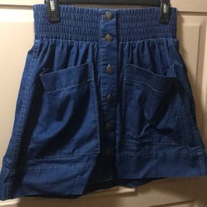 Denim skirt